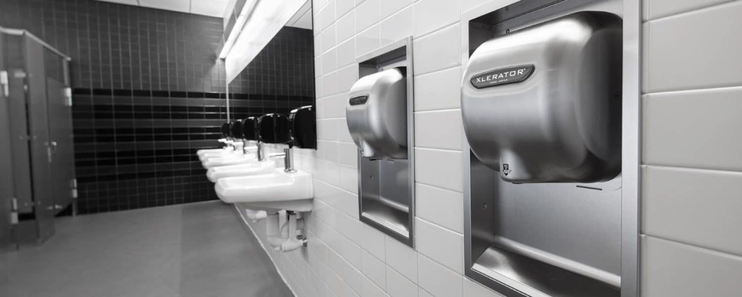 High-Speed, Energy-Efficient Hand Dryers Help Schools Pass the Sustainability Test