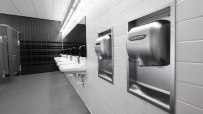 High-Speed, Energy-Efficient Hand Dryers Help Schools Pass the Sustainability Test