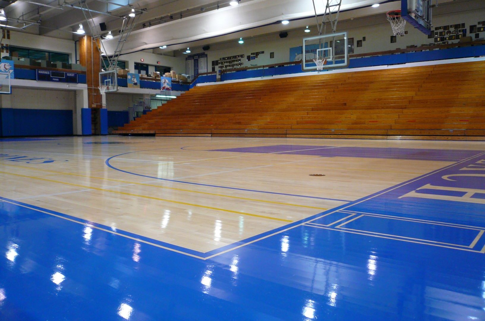 Selecting an Indoor Sport Flooring Finish