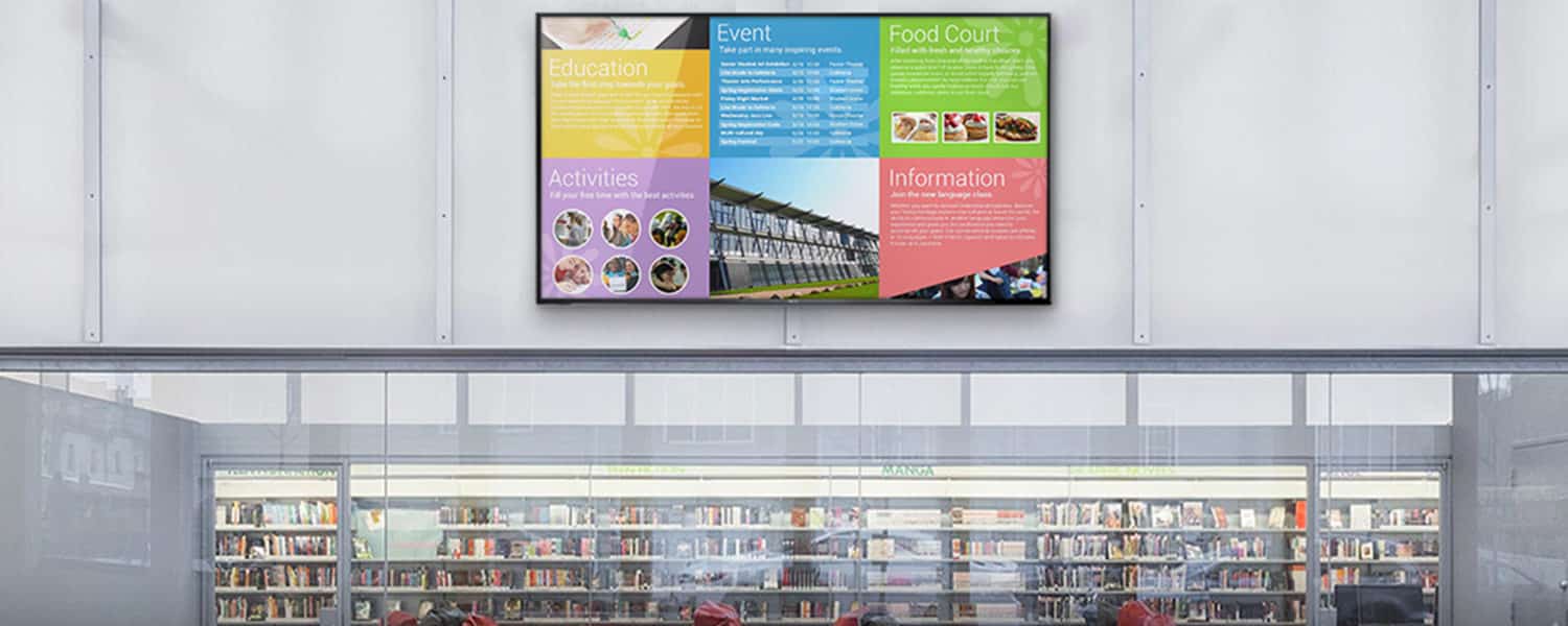 6 Ideas for Your Digital Signage for Schools