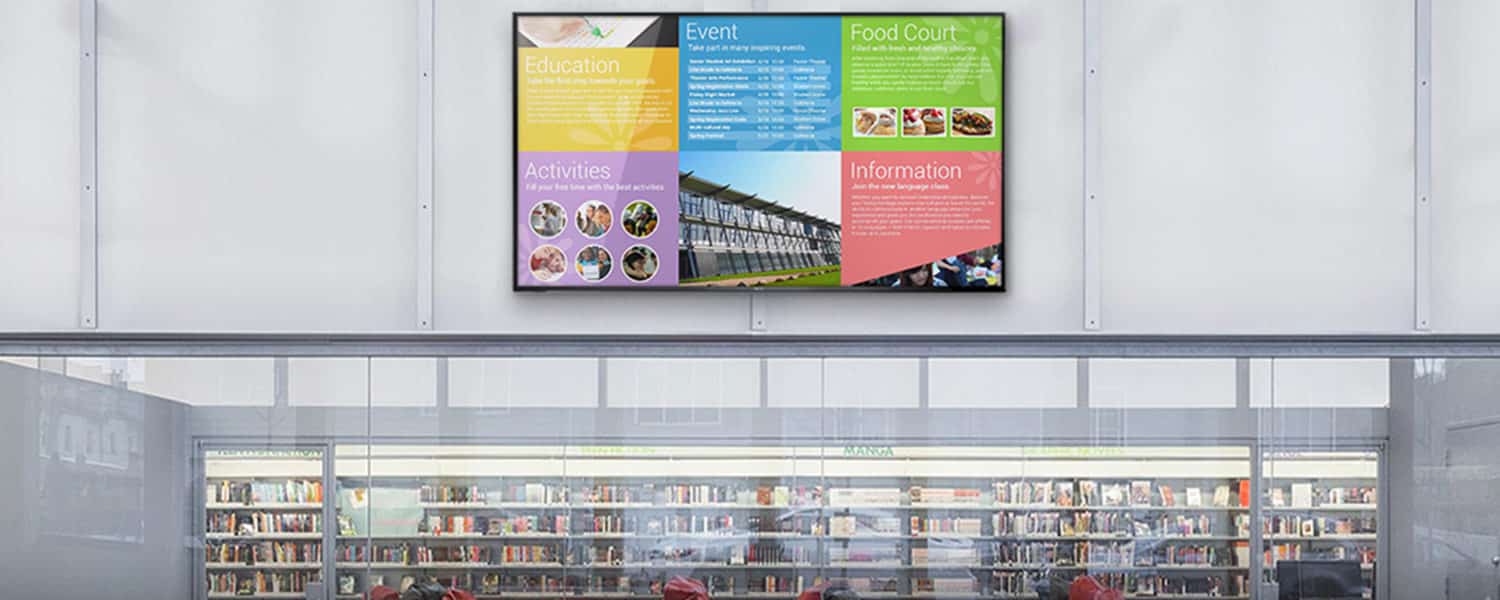 6 Ideas for Your Digital Signage for Schools