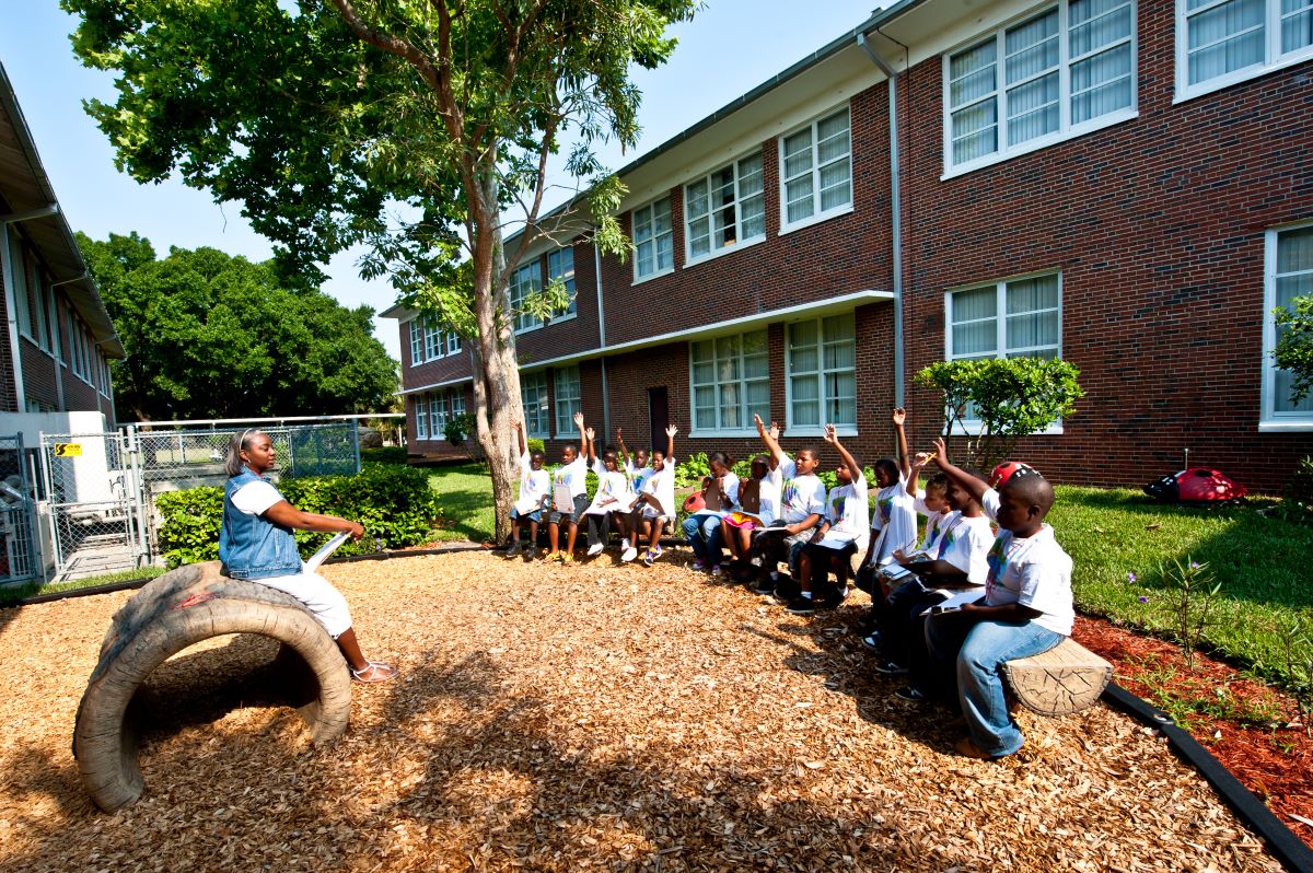 Outdoor Classrooms Expand the Learning Environment