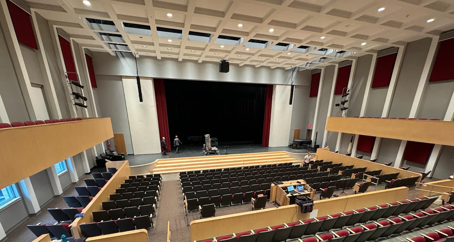 Upgrading an Auditorium Sound System