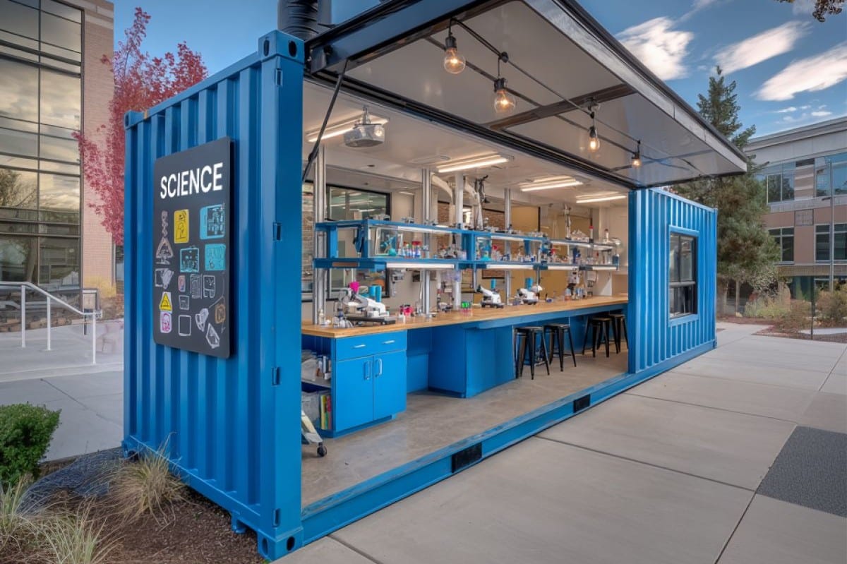 How Shipping Containers Are Reshaping Education